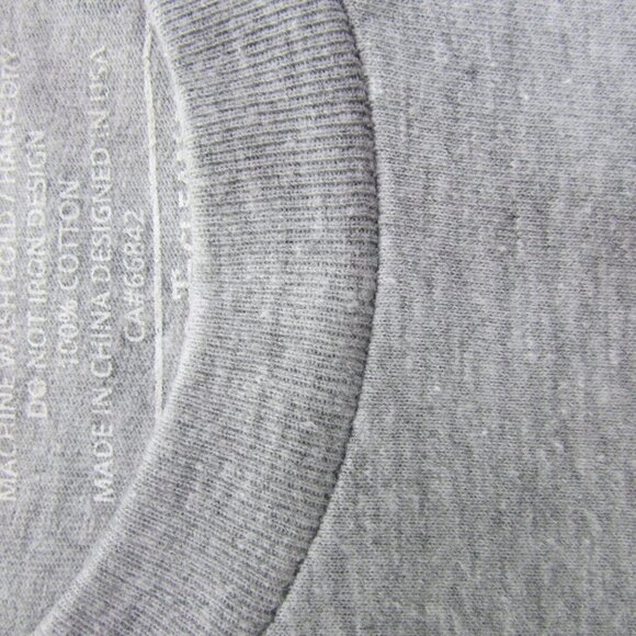 Troll Co. Men's Short Sleeve Retro Knuckle Buster Graphic T-Shirt Nickel Heather - Picture 3 of 3